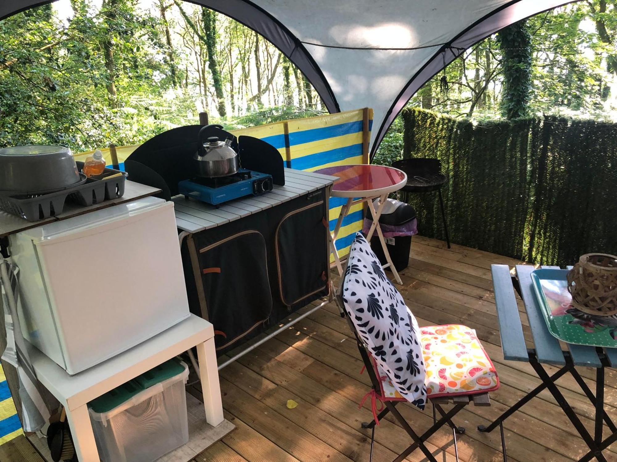 Au Du Drennec Glamping Tent Camping *